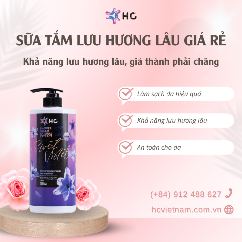 Sữa tắm lưu hương lâu giá rẻ nào đáng mua nhất năm 2025 1 sữa tắm lưu hương lâu giá rẻ