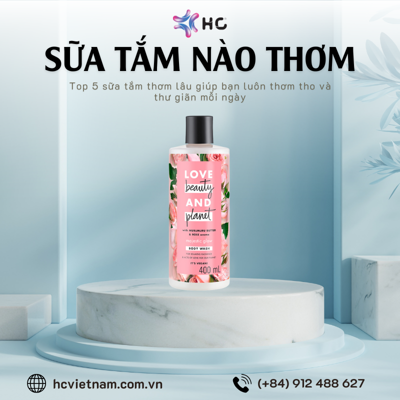 Top 5 sữa tắm nào thơm, lưu hương lâu đáng thử nhất hiện nay 2 sữa tắm nào thơm