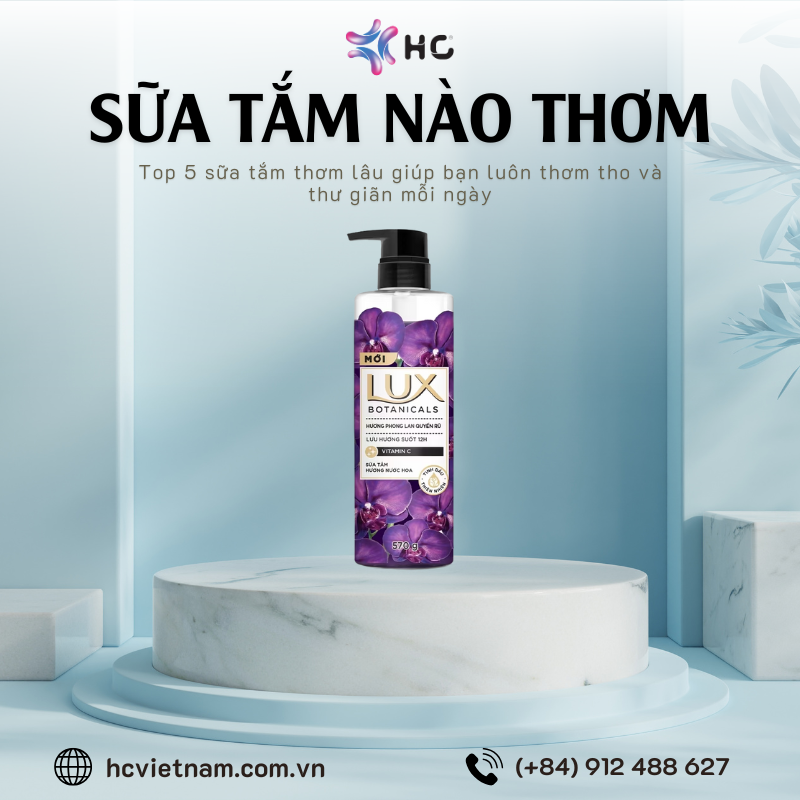 Top 5 sữa tắm nào thơm, lưu hương lâu đáng thử nhất hiện nay 5 sữa tắm nào thơm