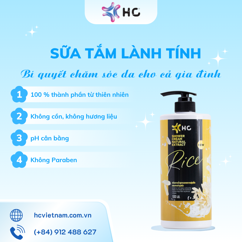 Top 5 sữa tắm lành tính dịu nhẹ được chuyên gia da liễu khuyên dùng 1 sữa tắm lành tính