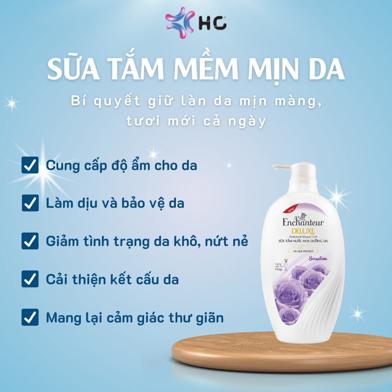 Top 5 sữa tắm mềm da, thơm lâu và lành tính cho mọi loại da 2 sữa tắm mềm da