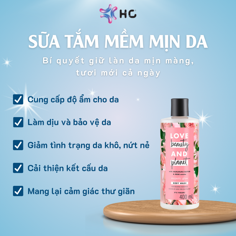 Top 5 sữa tắm mềm da, thơm lâu và lành tính cho mọi loại da 4 sữa tắm mềm da